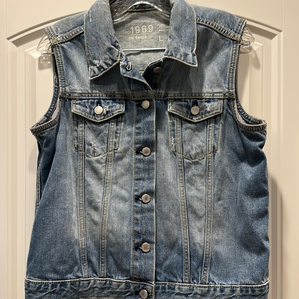 Gap 1969 denim vest